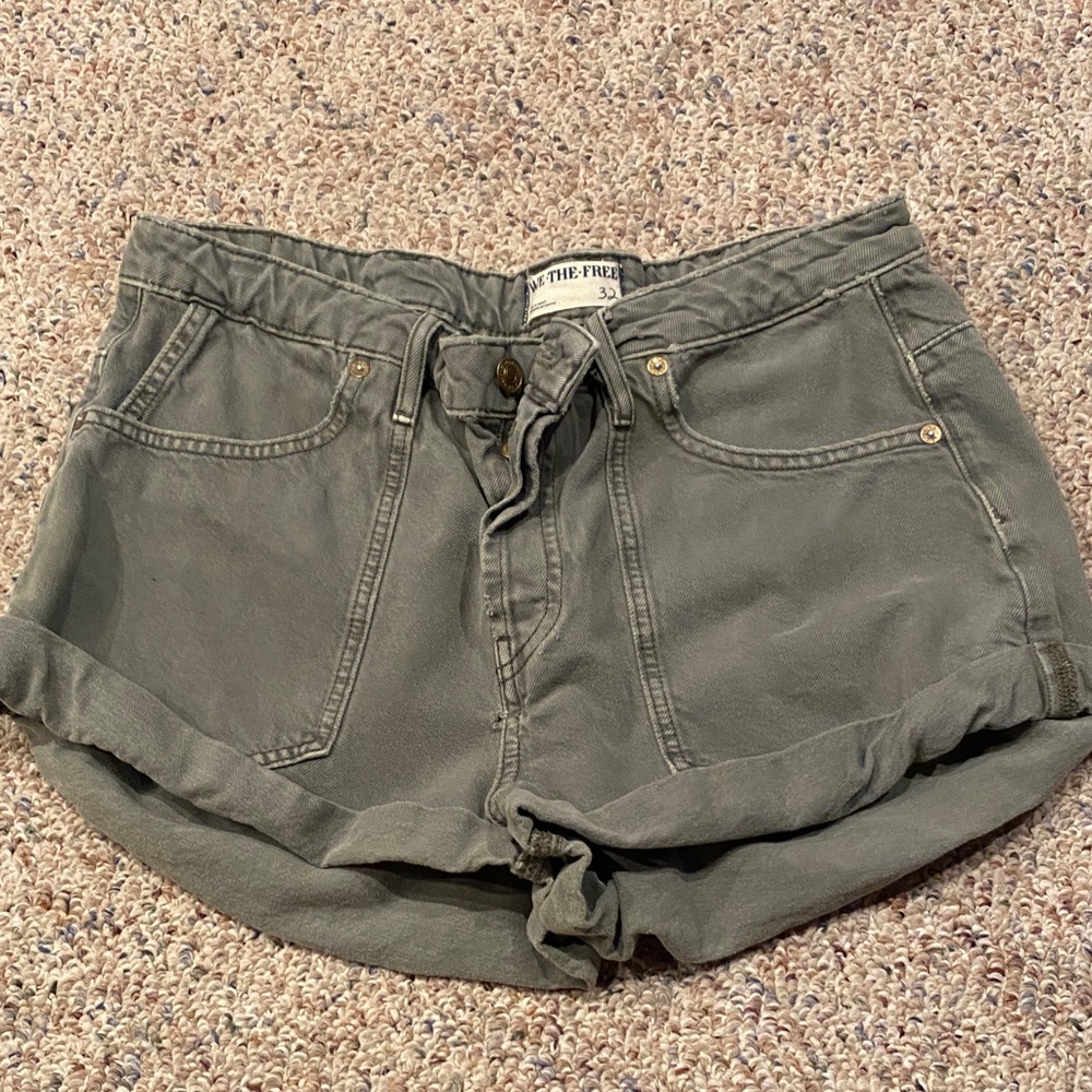 Free People We The Free Good Vibrations Shorts - Size 32